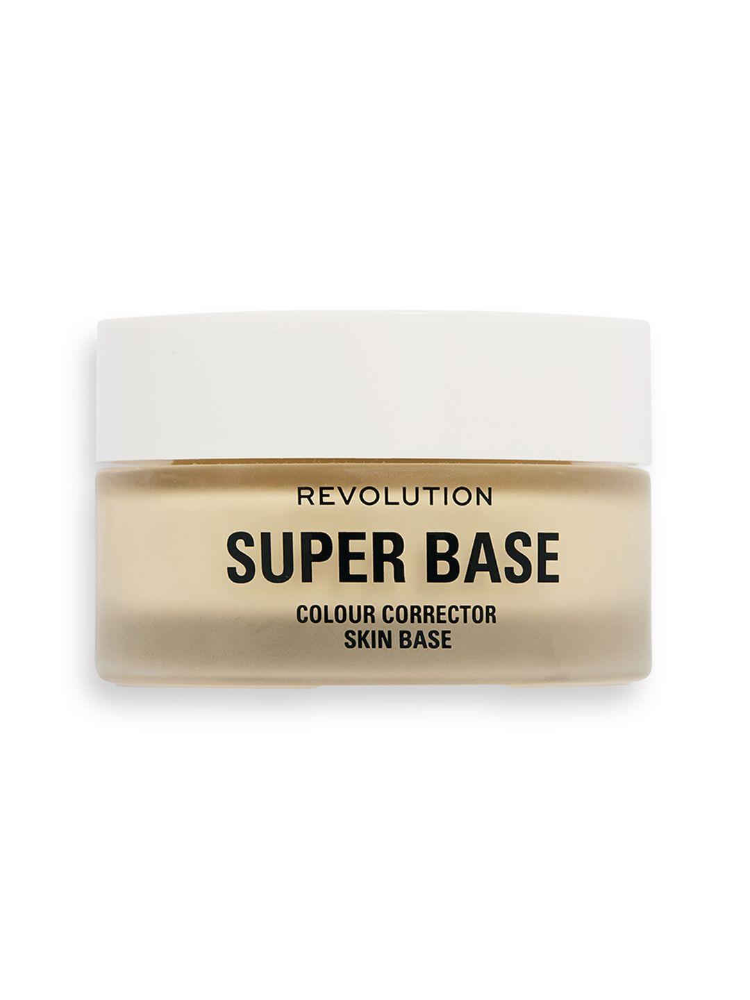 makeup revolution london superbase colour correcting primer 25 ml - yellow