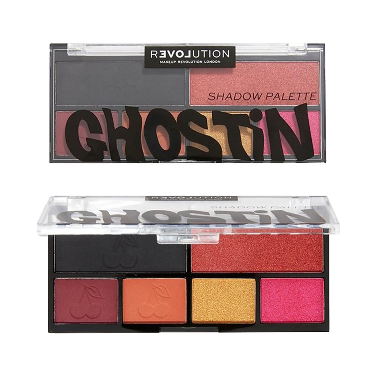 makeup revolution relove ghostin shadow palette - color play (5.2g)