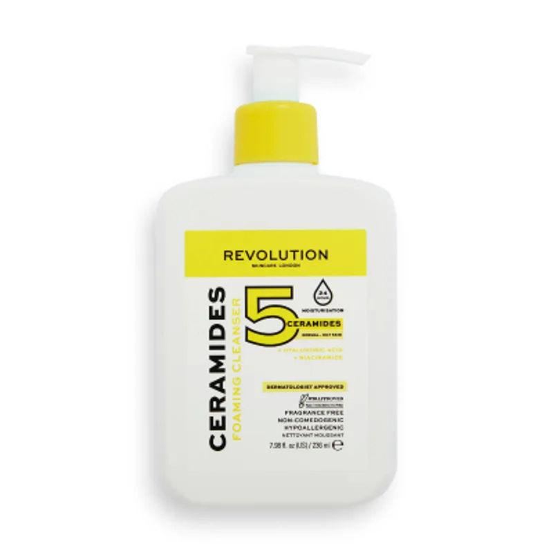 makeup revolution skincare ceramides foaming cleanser