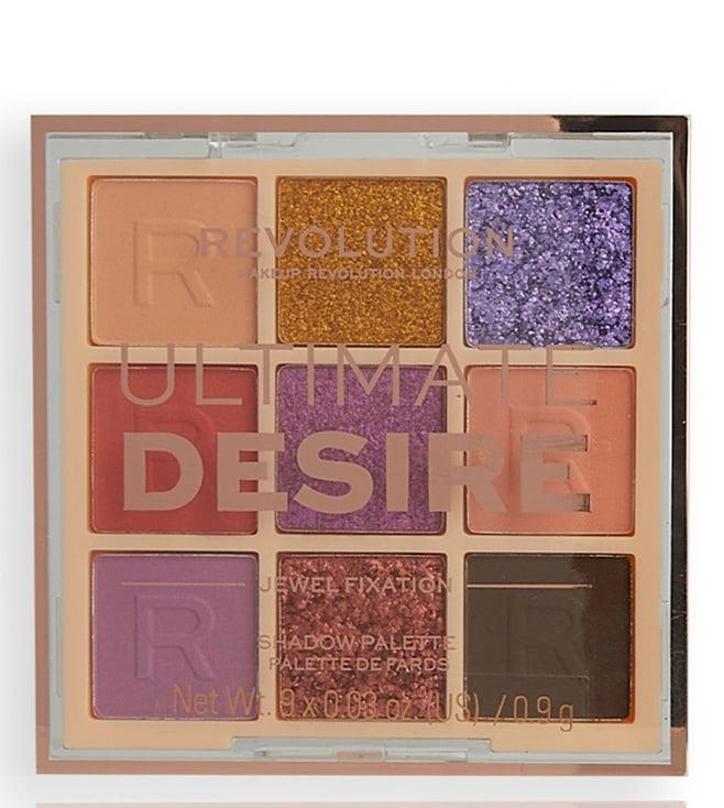 makeup revolution ultimate desire shadow palette jewel fixation - 8.1 gm