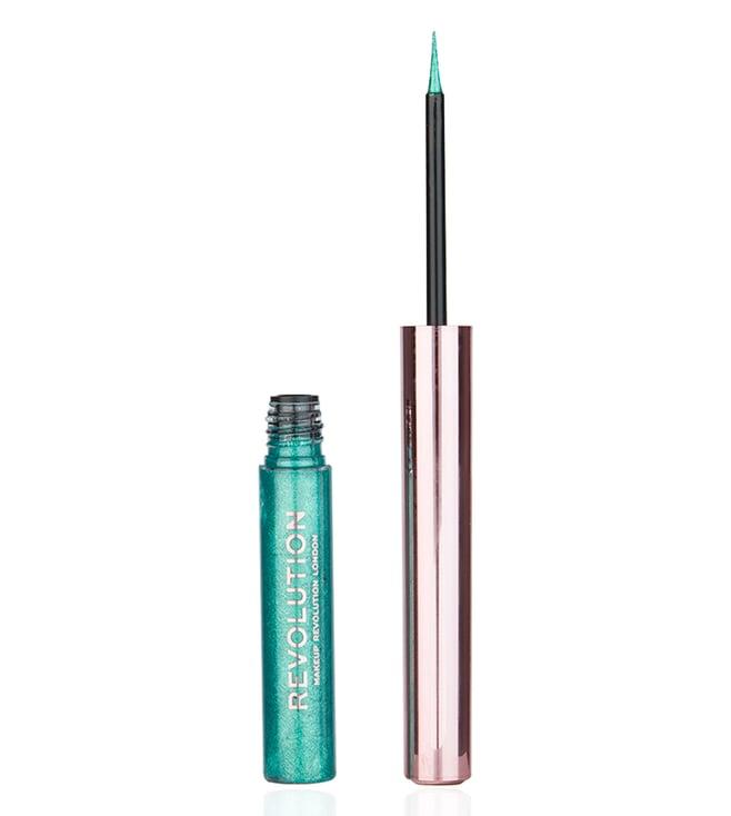 makeup revolution ultimate lights chromatic liner teal bling - 2.4 ml