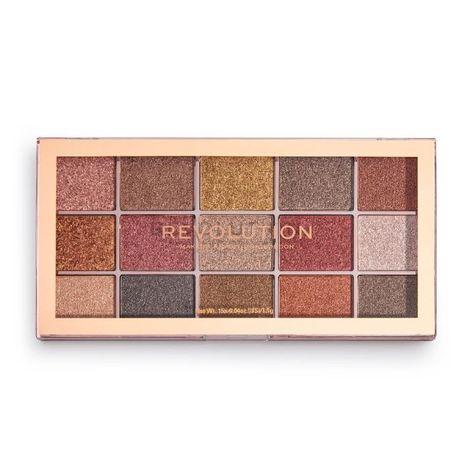 makeup revolutiona foil frenzy fusion eyeshadow palette (30 g) (multi)