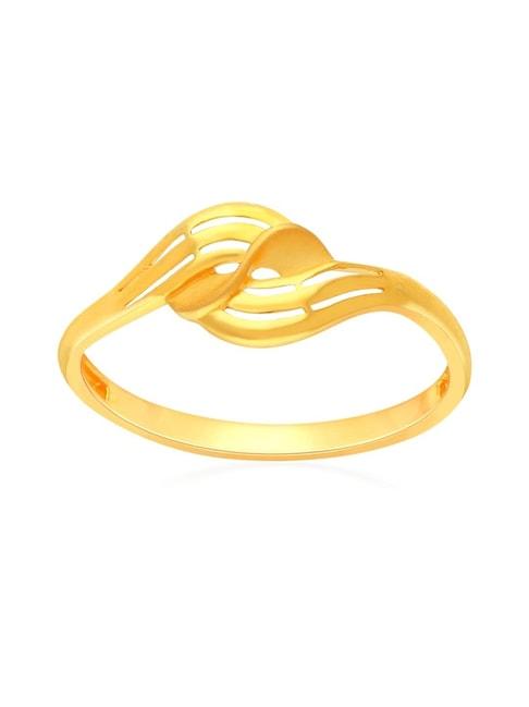 malabar gold and diamonds 22k gold ring for women