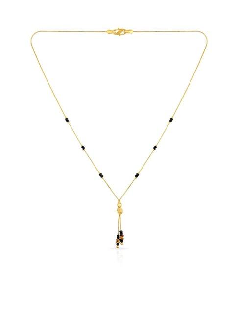 malabar gold and diamonds 22k gold mangalsutra for women