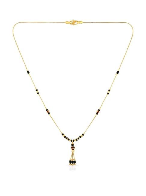 malabar gold and diamonds 22k gold mangalsutra for women