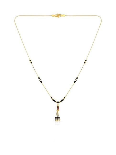 malabar gold and diamonds 22k gold mangalsutra for women