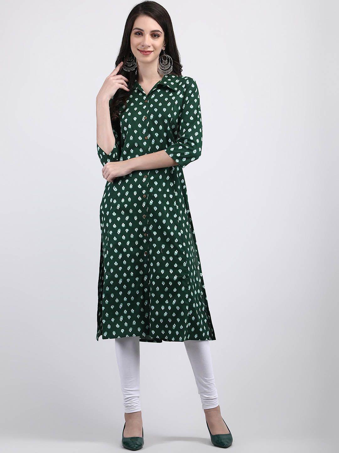 malandro ethnic motifs printed cotton straight kurta