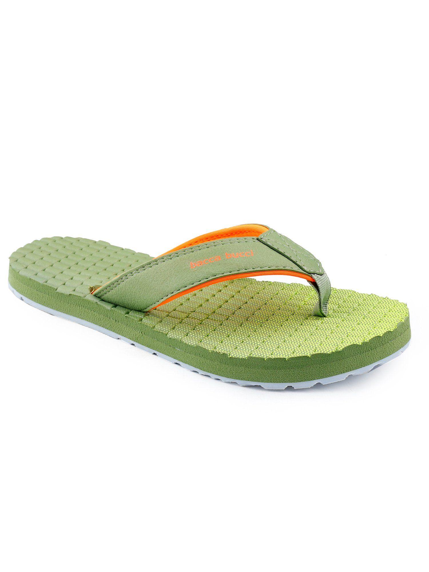 maldives cloud flipflops with non-slip rubber outsole-green