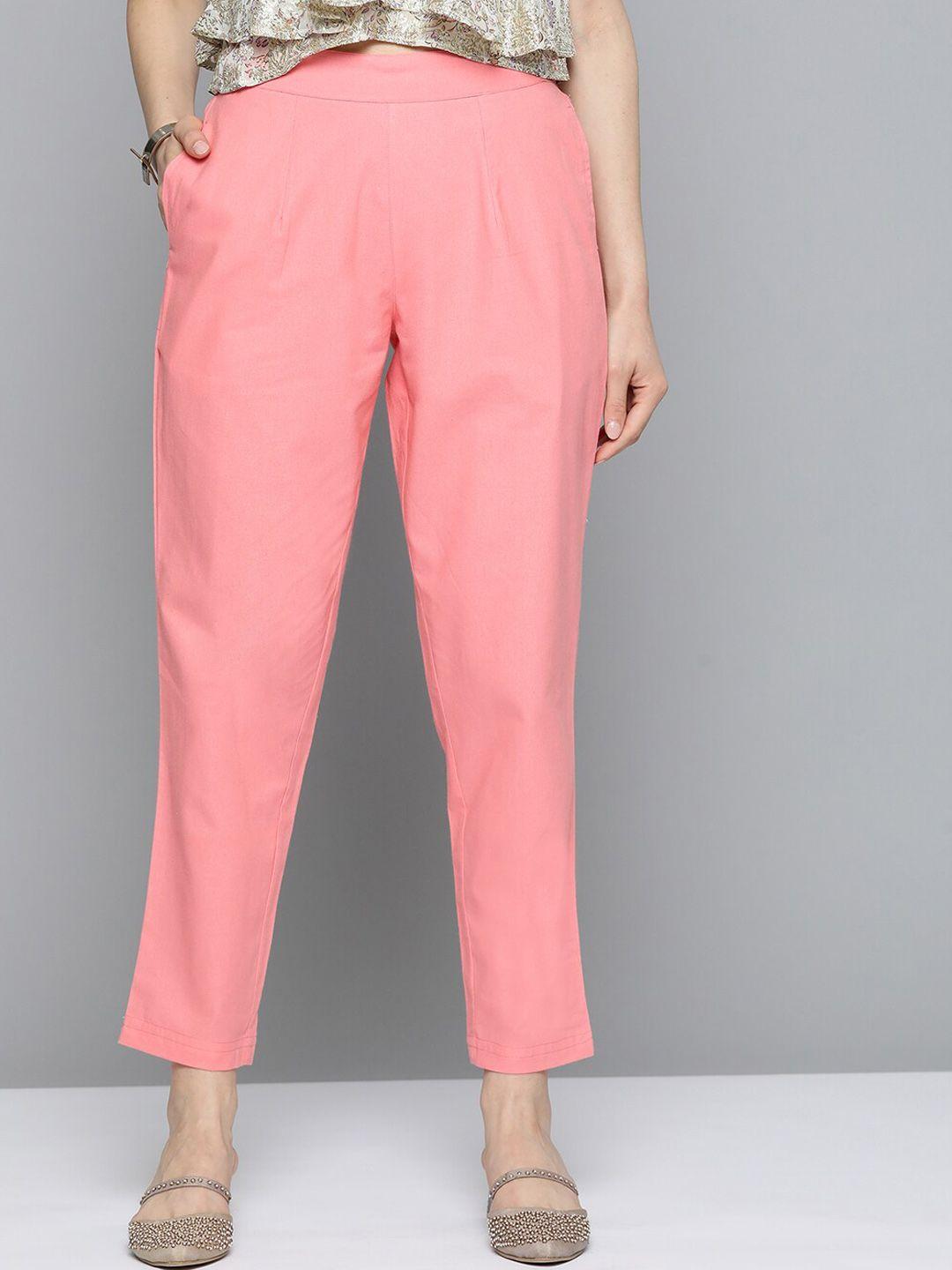 malhaar women cotton casual trousers