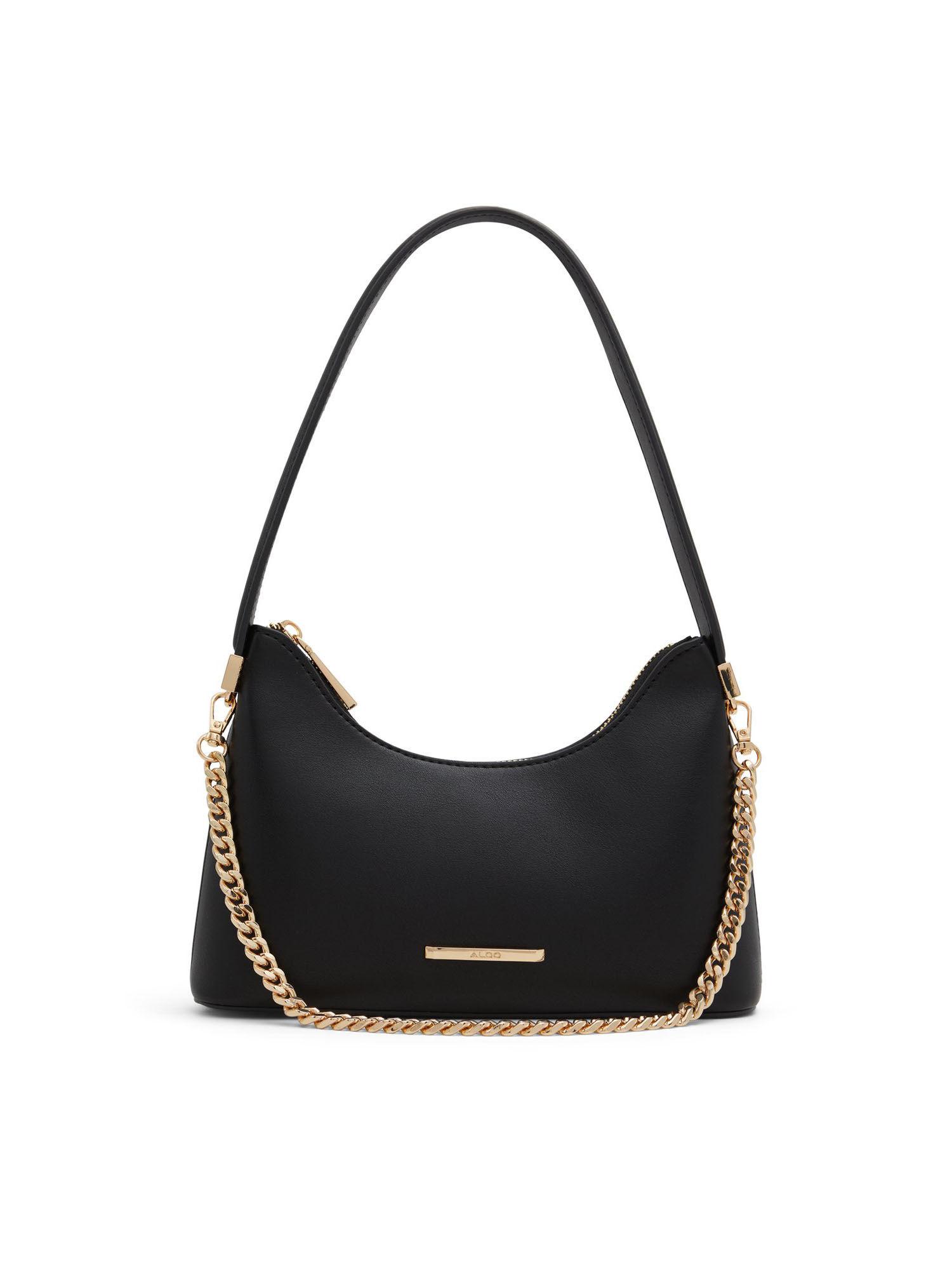 malley womens black shoulder bag (m)