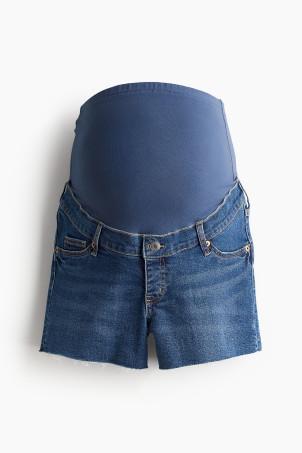 mama denim shorts