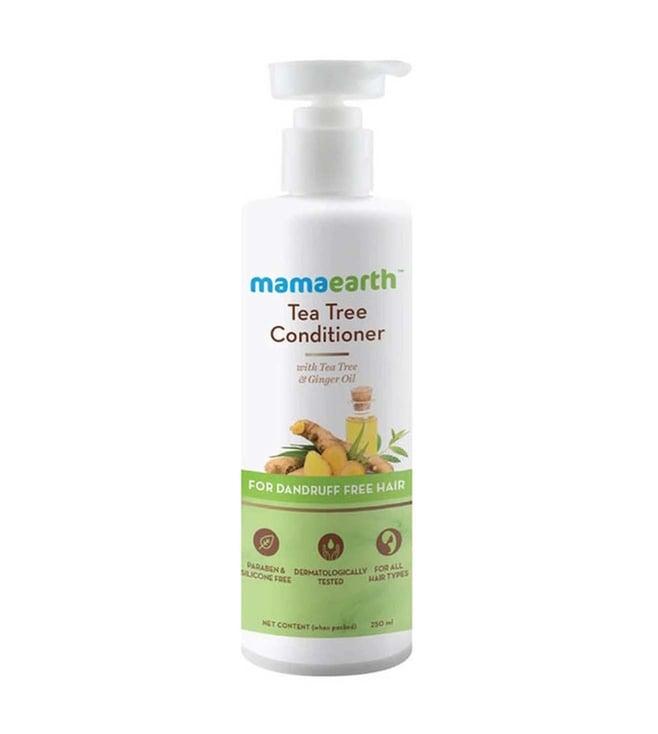 mamaearth anti dandruff conditioner with tea tree & ginger oil - 250 ml