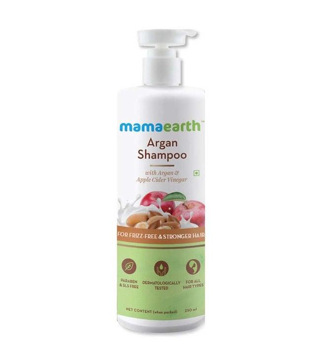 mamaearth argan & apple cider vinegar shampoo - 250 ml