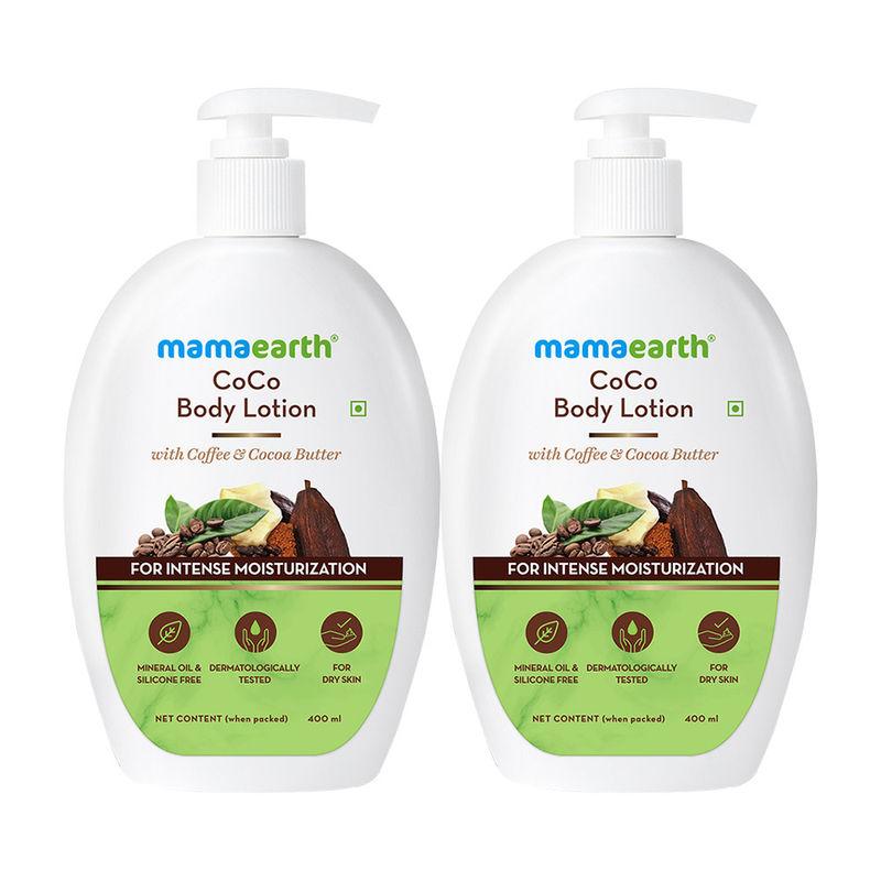 mamaearth coco body lotion - pack of 2