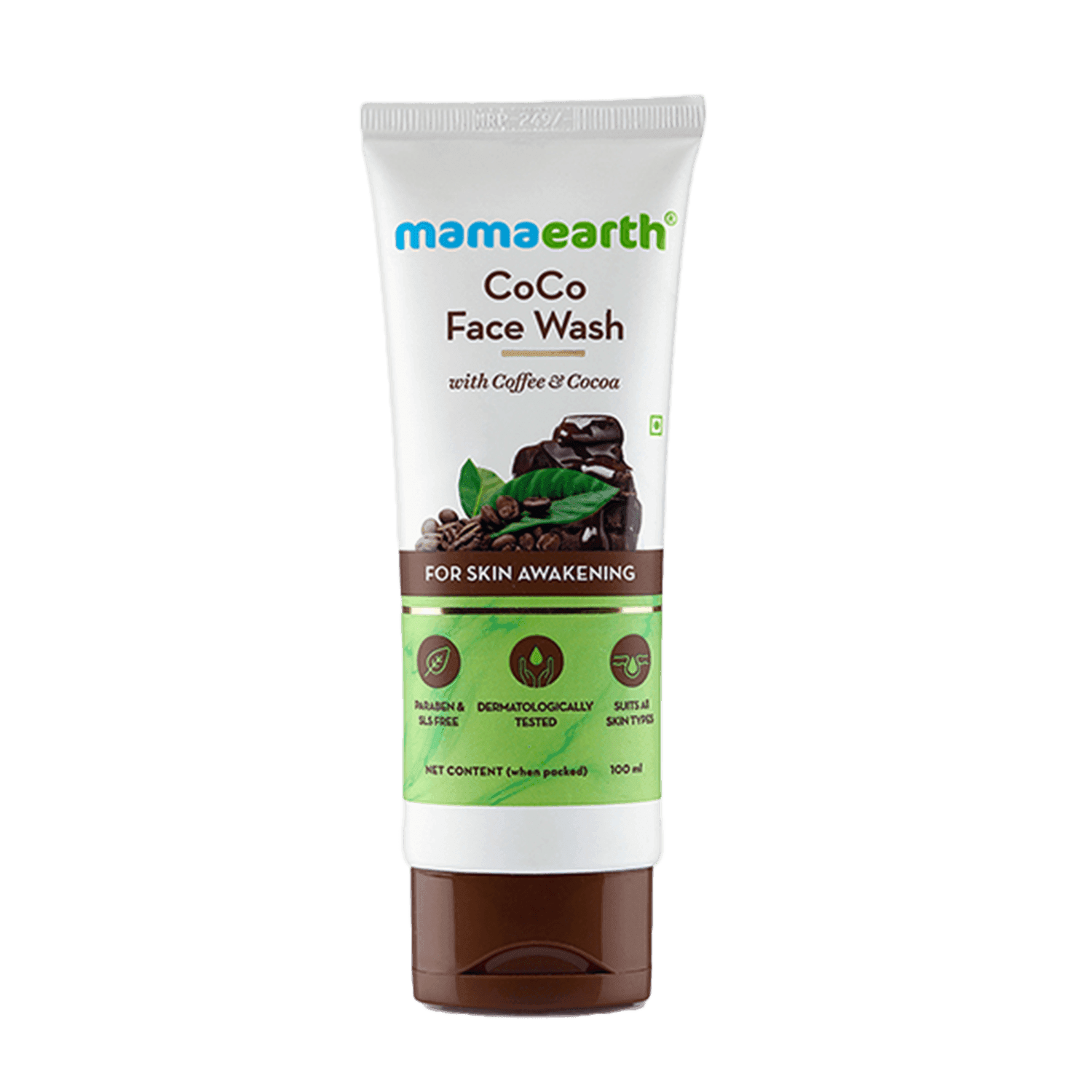 mamaearth coco face wash (100ml)
