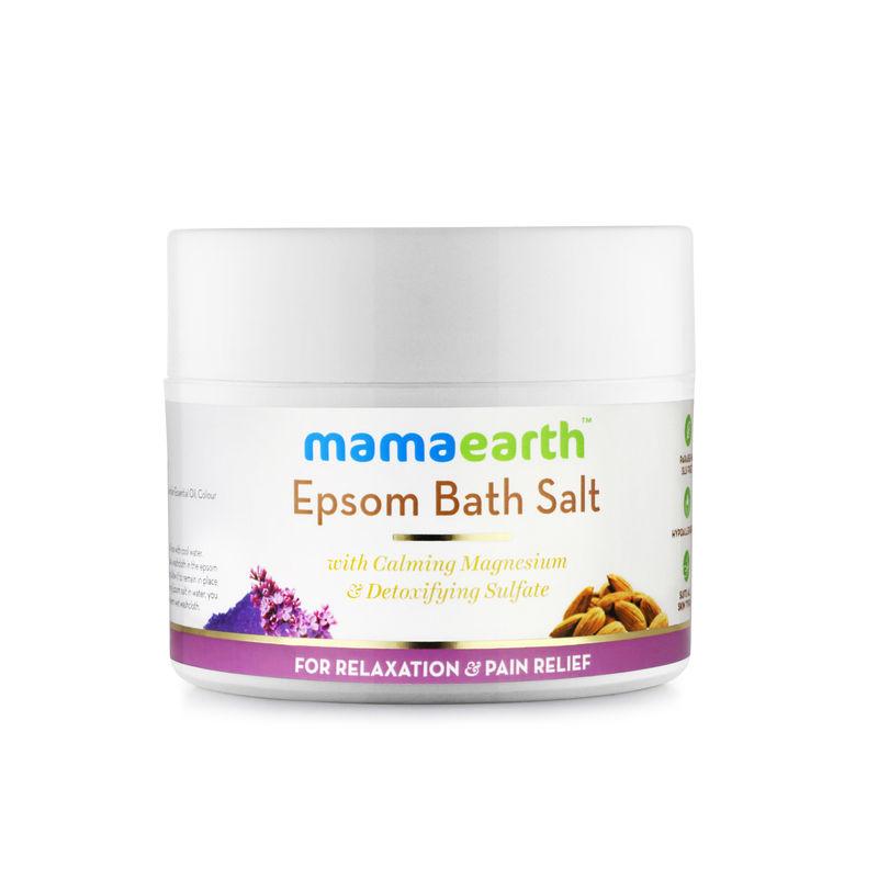mamaearth epsom bath salt with calming magnesium & detoxifying sulphate