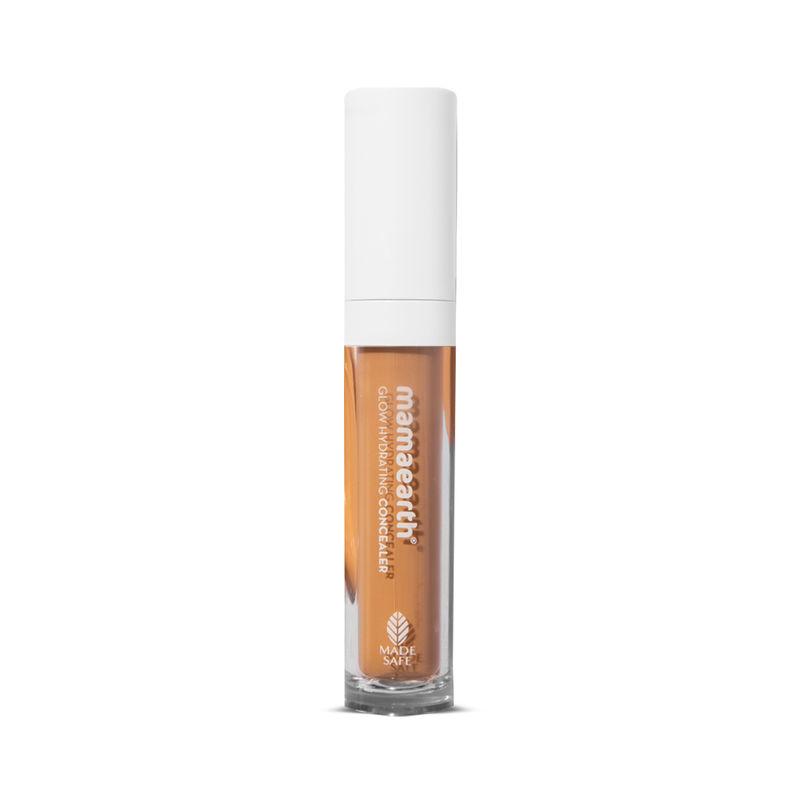 mamaearth glow hydrating concealer with vitamin c & turmeric for 100% spot coverage - 03 nude glow