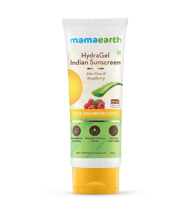 mamaearth hydragel indian sunscreen - 50 gm
