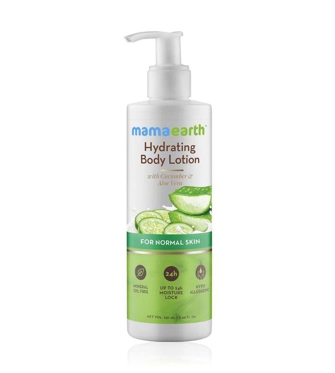 mamaearth hydrating natural body lotion for normal skin - 250 ml