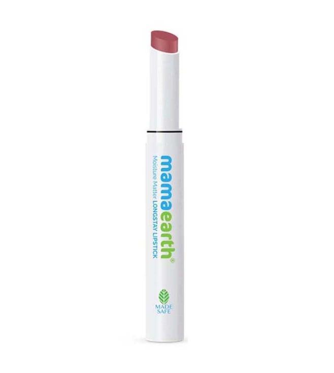 mamaearth moisture matte longstay lipstick plum punch - 2 gm