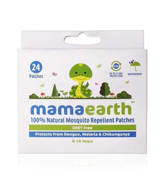 mamaearth natural repellent mosquito patches for babies - 24 pcs