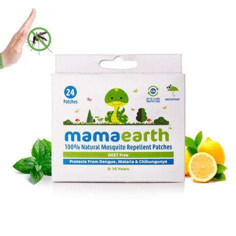 mamaearth natural repellent mosquito patches for babies with 12 hour protection