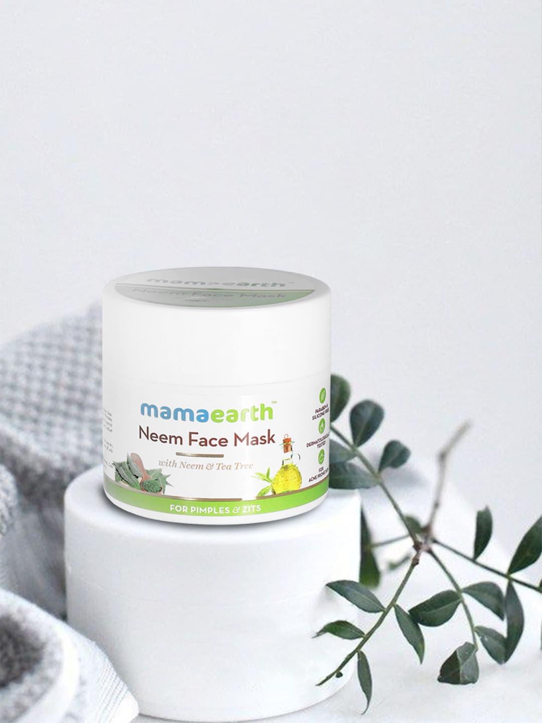 mamaearth neem sustainable face mask 100 ml