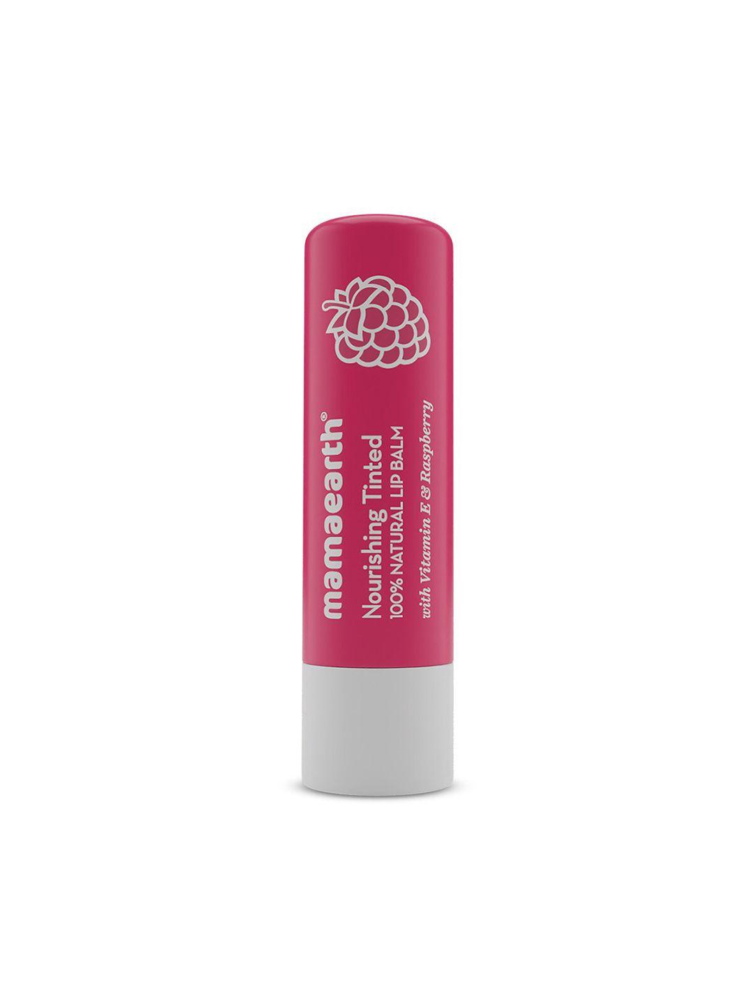 mamaearth nourishing tinted 100% natural lip balm-4g
