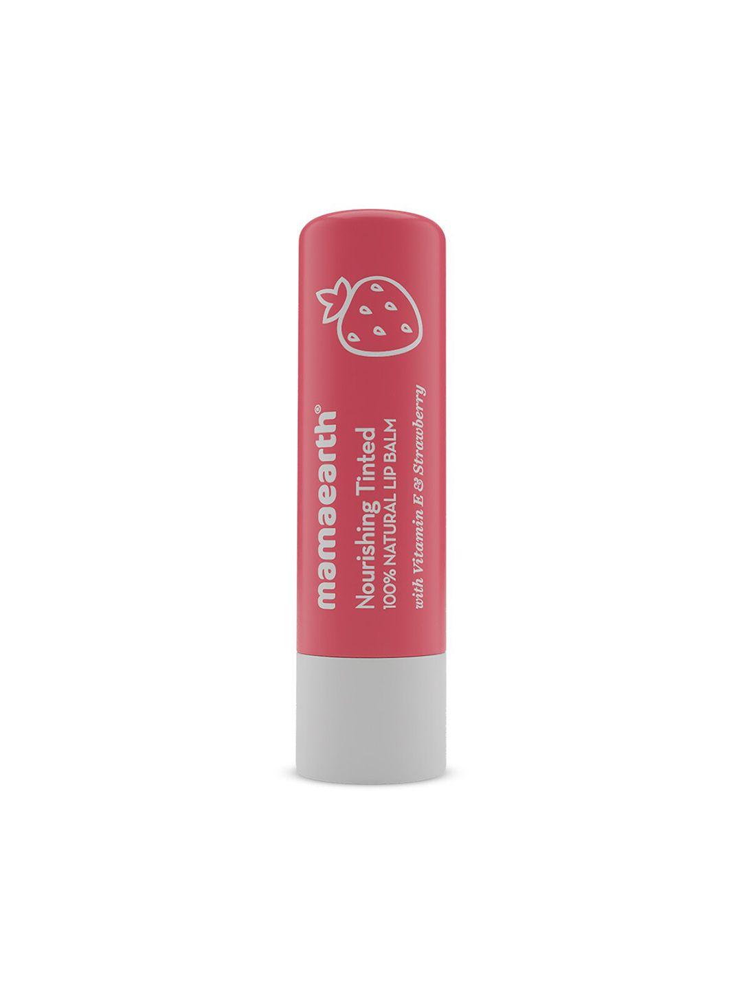 mamaearth nourishing tinted lip balm - pink 4 g