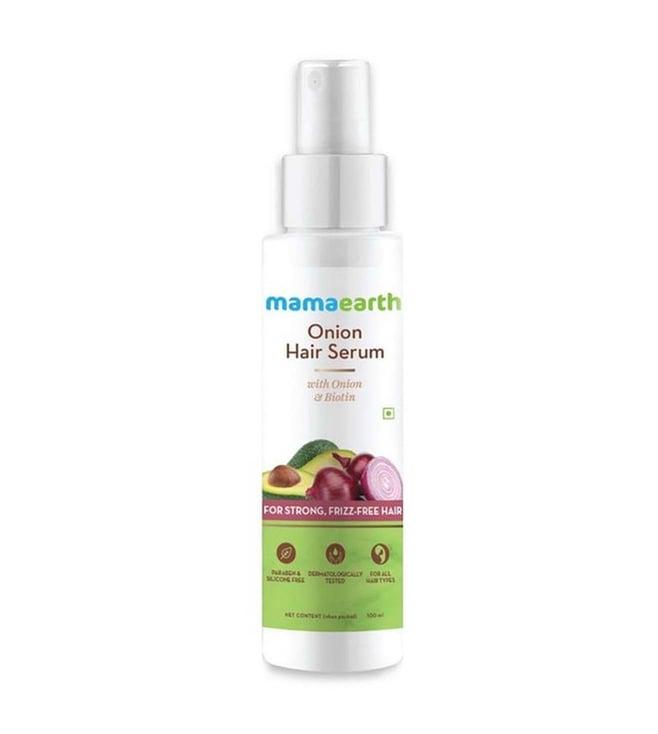 mamaearth onion hair serum with onion & biotin - 100 ml