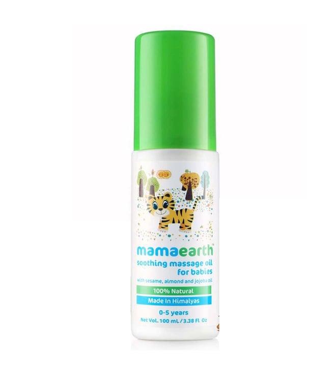 mamaearth soothing massage oil for babies - 100 ml