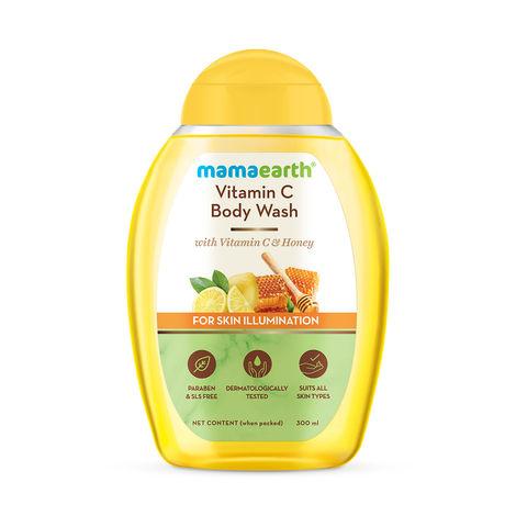mamaearth vitamin c body wash 300 ml