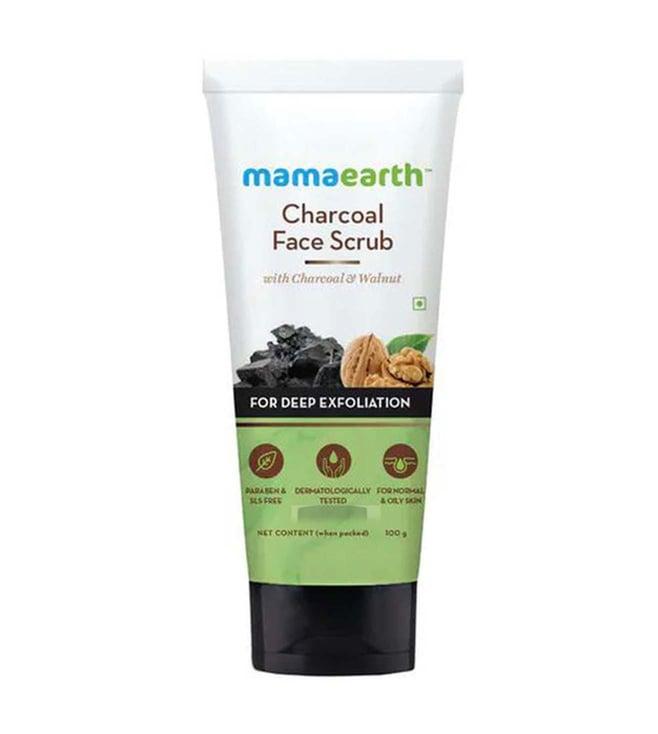 mamaearth charcoal face scrub - 100 gm