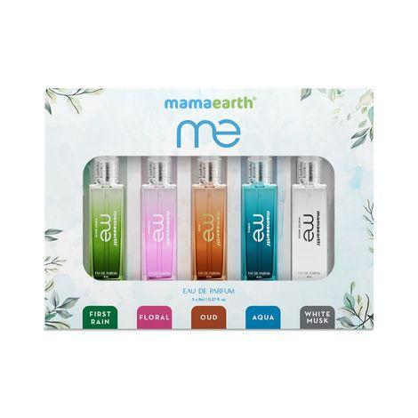 mamaearth me eau de parfum set - 8 ml x 5