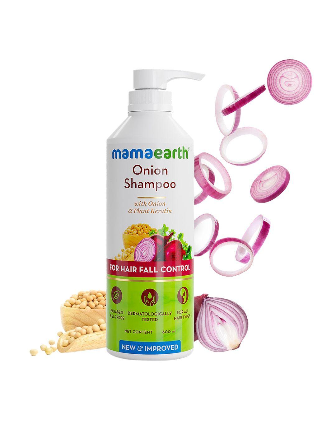 mamaearth onion shampoo 600ml