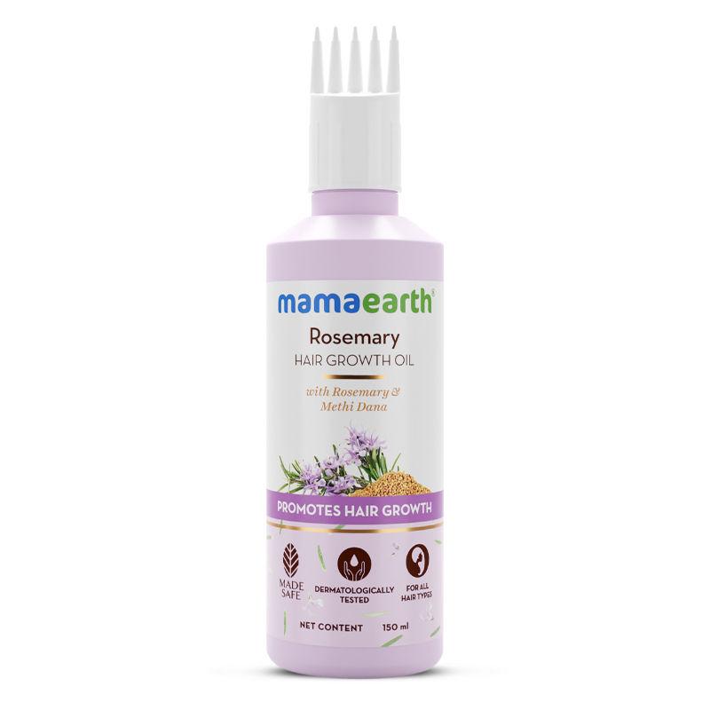 mamaearth rosemary hair growth oil with rosemary and methi dana