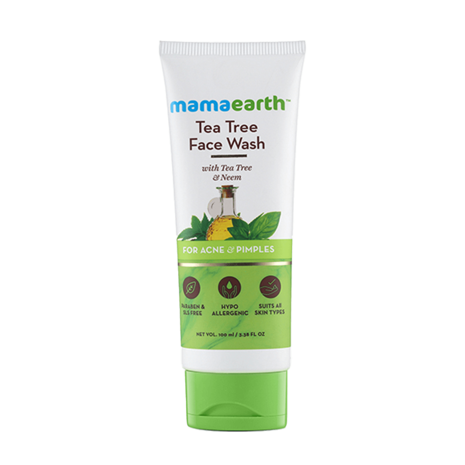 mamaearth tea tree facewash (100ml)