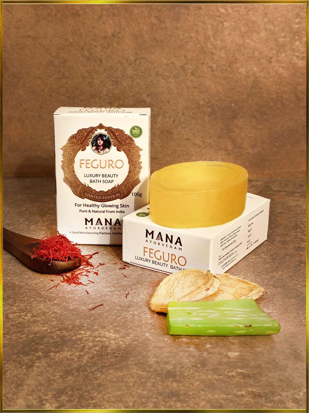 mana ayurvedam feguro premium luxury beauty bath soap