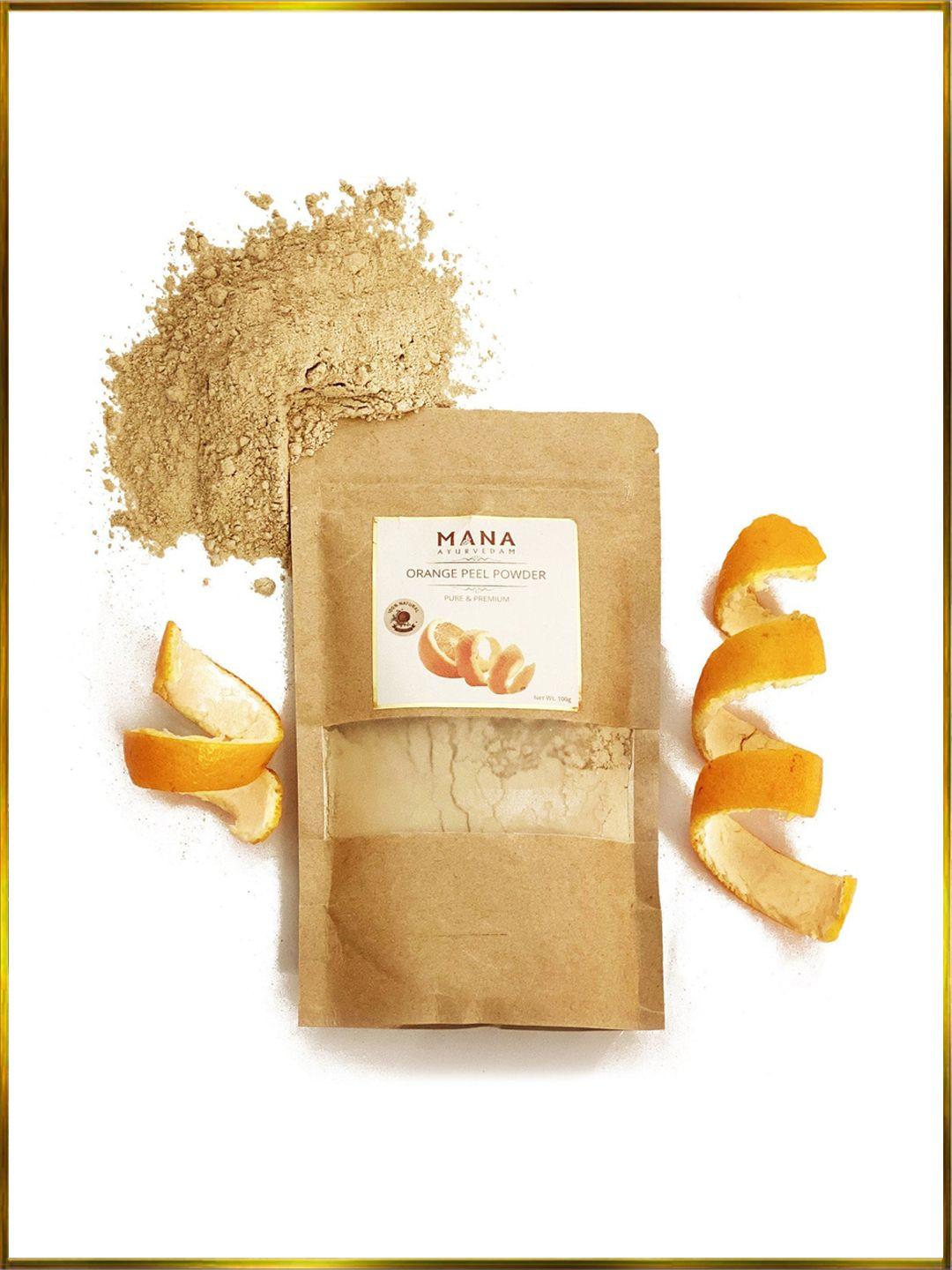 mana ayurvedam orange peel powder for dryness 100gm
