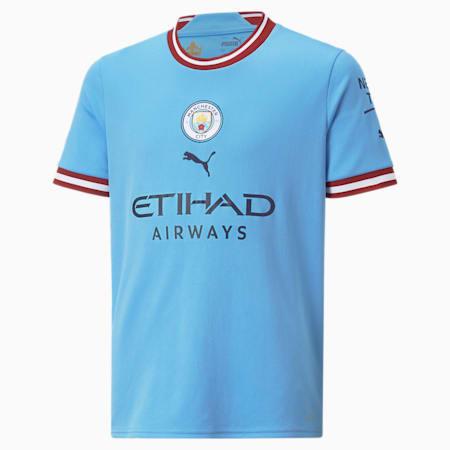 manchester city fc  home replica  youth jersey