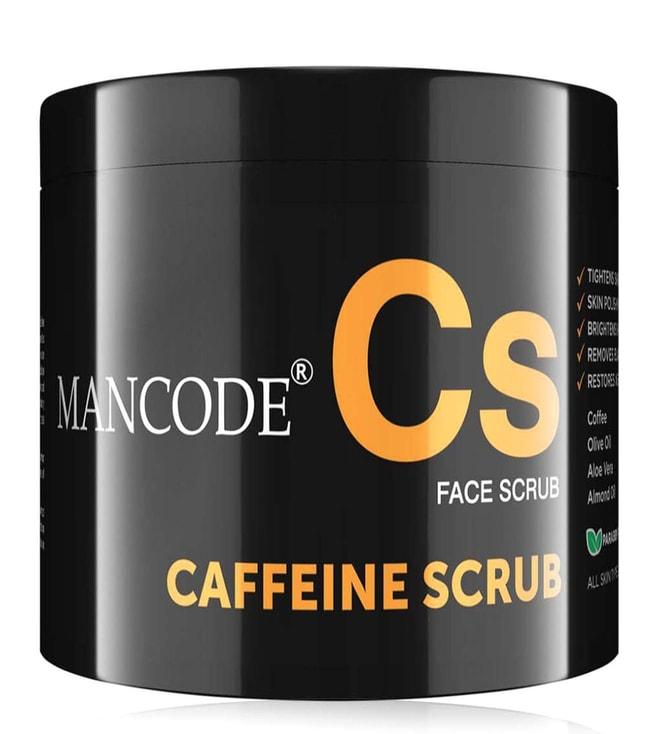 mancode caffeine scrub - 100 gm