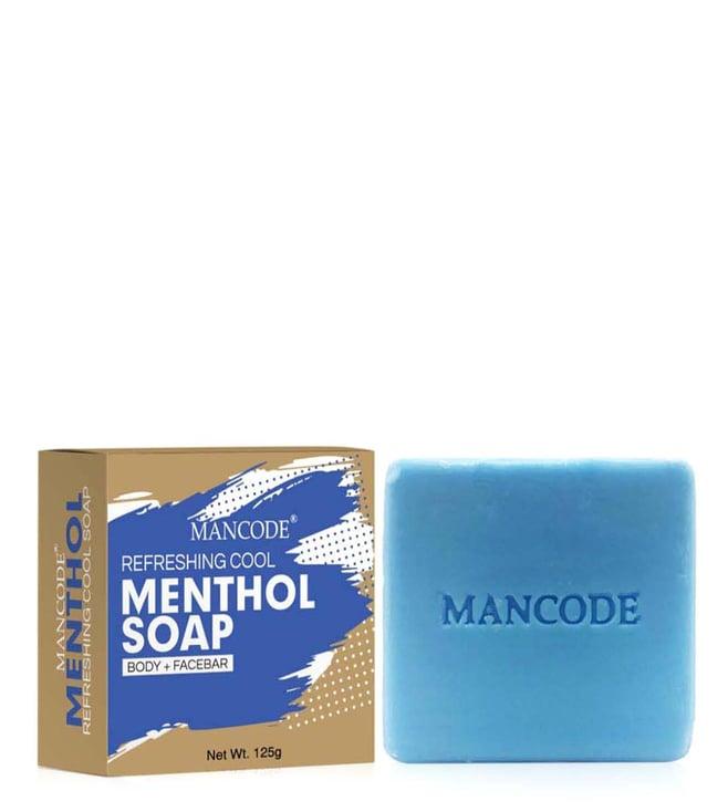 mancode refreshing cool menthol soap - 125 gm