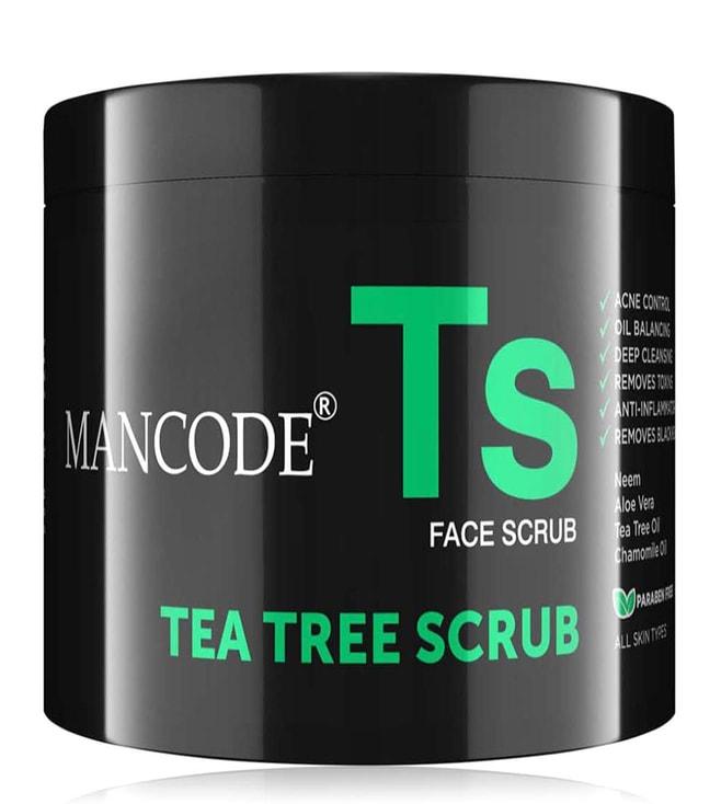 mancode tea tree scrub - 100 gm