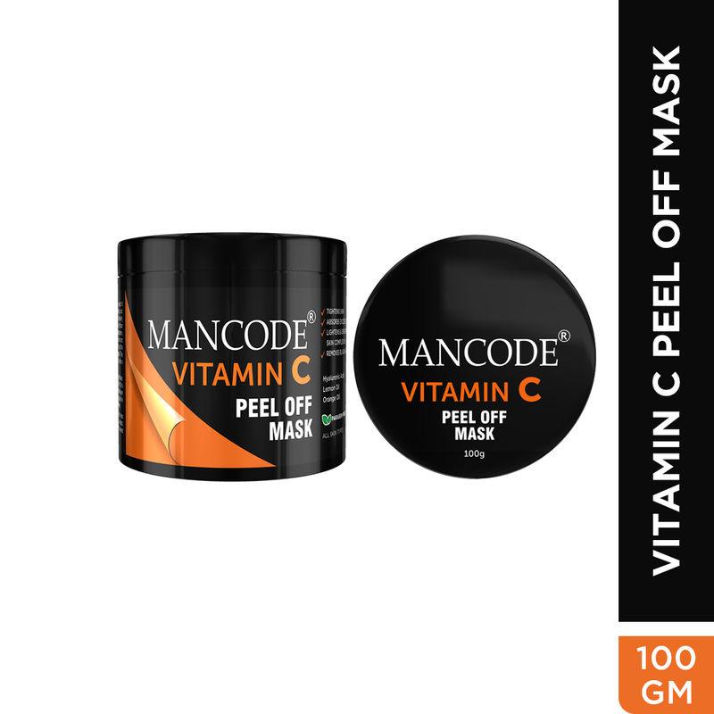 mancode vitamin c peel off mask