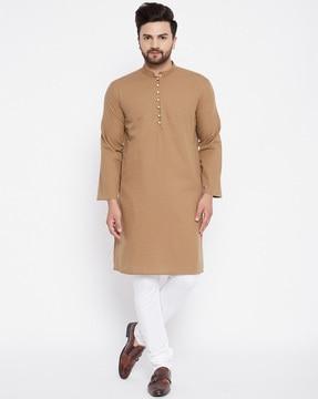 mandarin collar long kurta