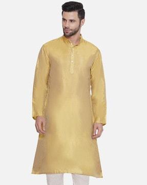 mandarin collar long kurta