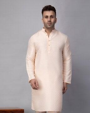 mandarin collar long kurta