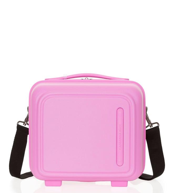 mandarina duck pink bubble logoduck extra small case