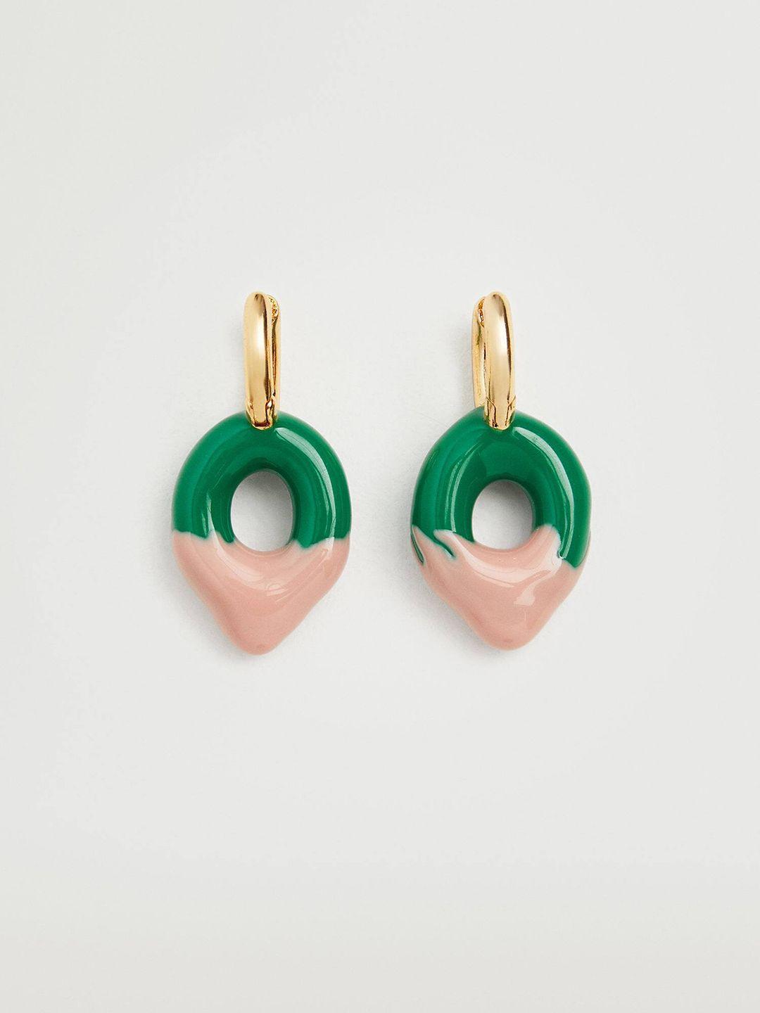 mango contemporary drop earrings