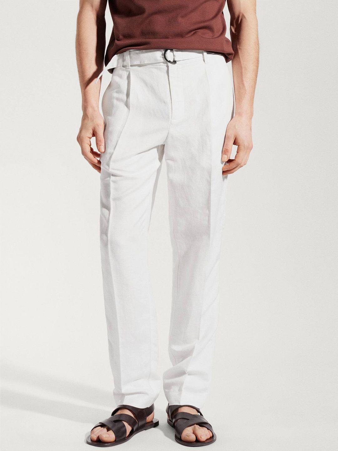 mango-man-slim-fit-pleated-detail-regular-trousers-with-belt